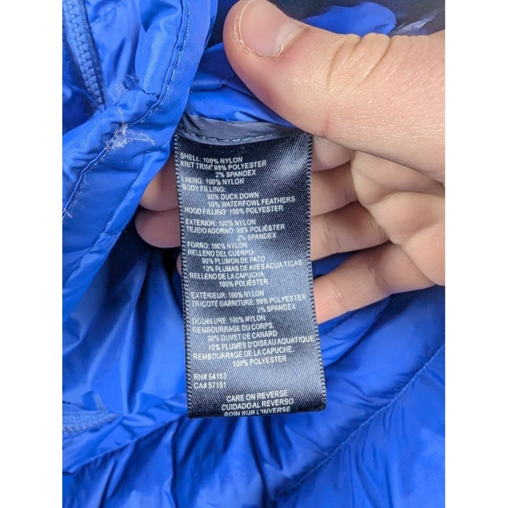 Tommy Hilfiger Duck Down Puffer Jacket Women's Size XL Packable Winter Hooded - Picture 4 of 11
